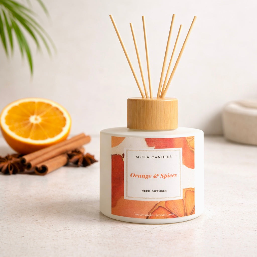 Orange & Spices Reed Diffuser
