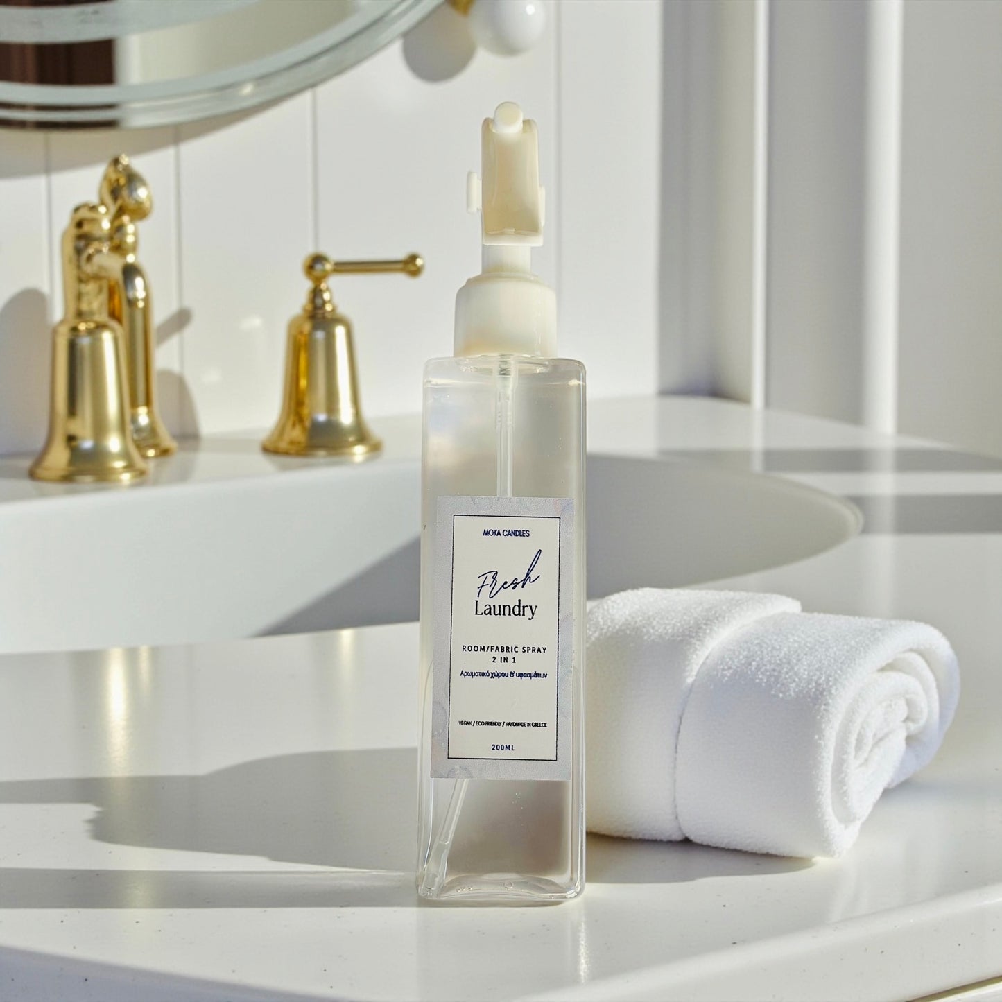 Αρωματικό Spray Υφασμάτων & Χώρου 2 σε 1 ✨Fresh Laundry✨