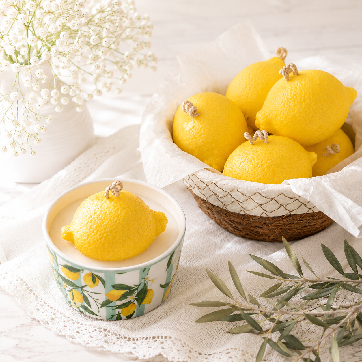 Fresh Lemon Soy Candle