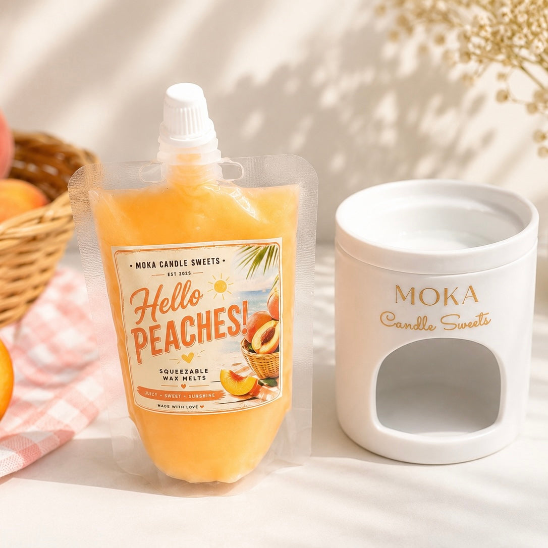 Sqeezable Wax Melts Hello Peaches 🍑