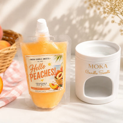 Sqeezable Wax Melts Hello Peaches 🍑