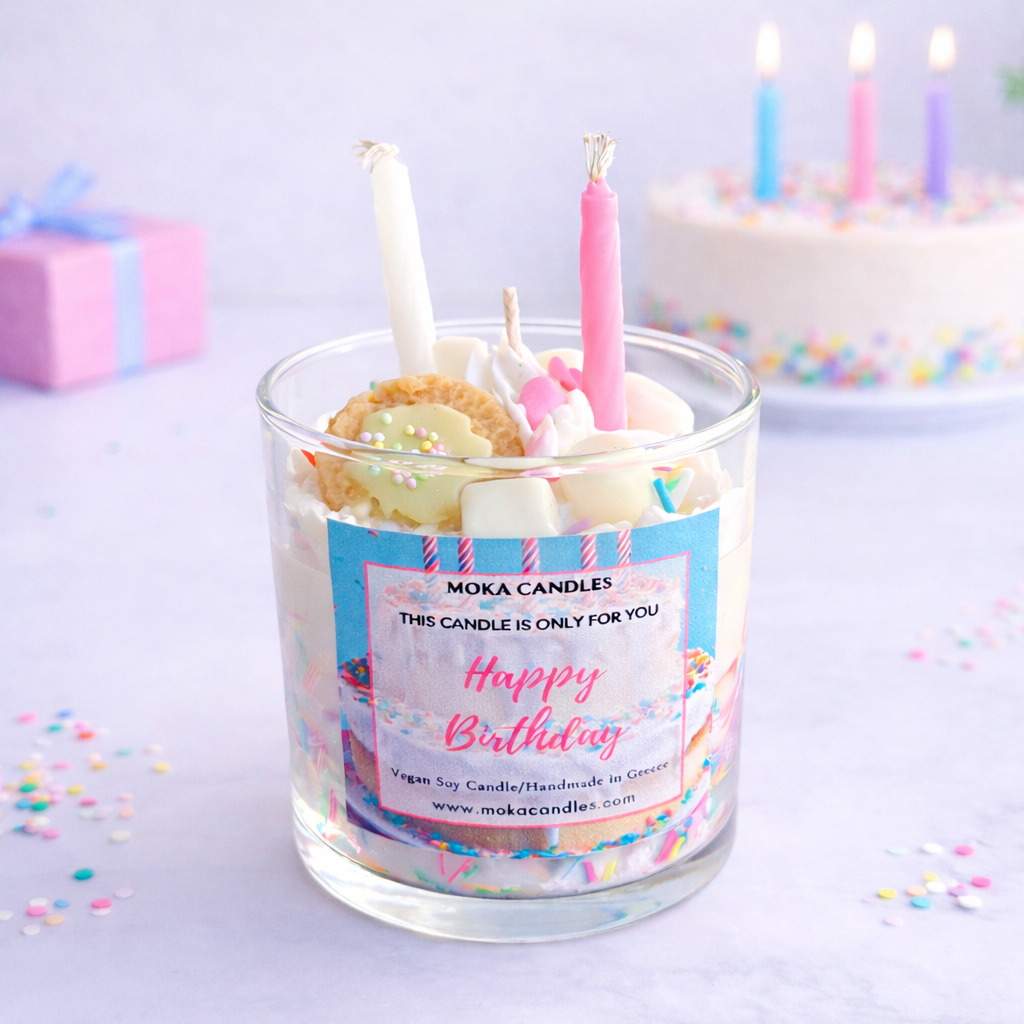 Happy Birthday Soy Candle