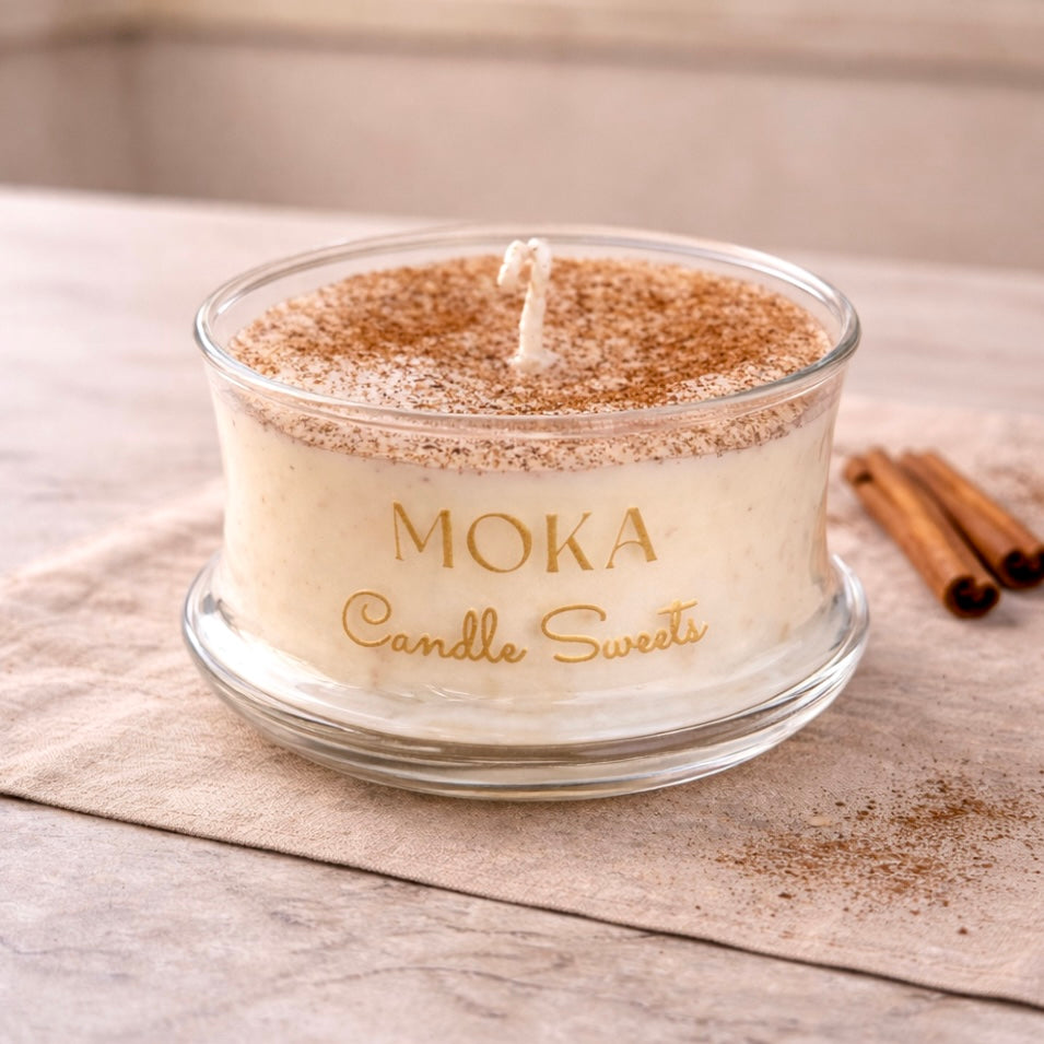Ρυζόγαλο Dessert Candle