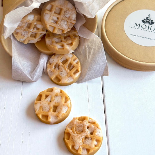 Apple Spice Mini Waffles