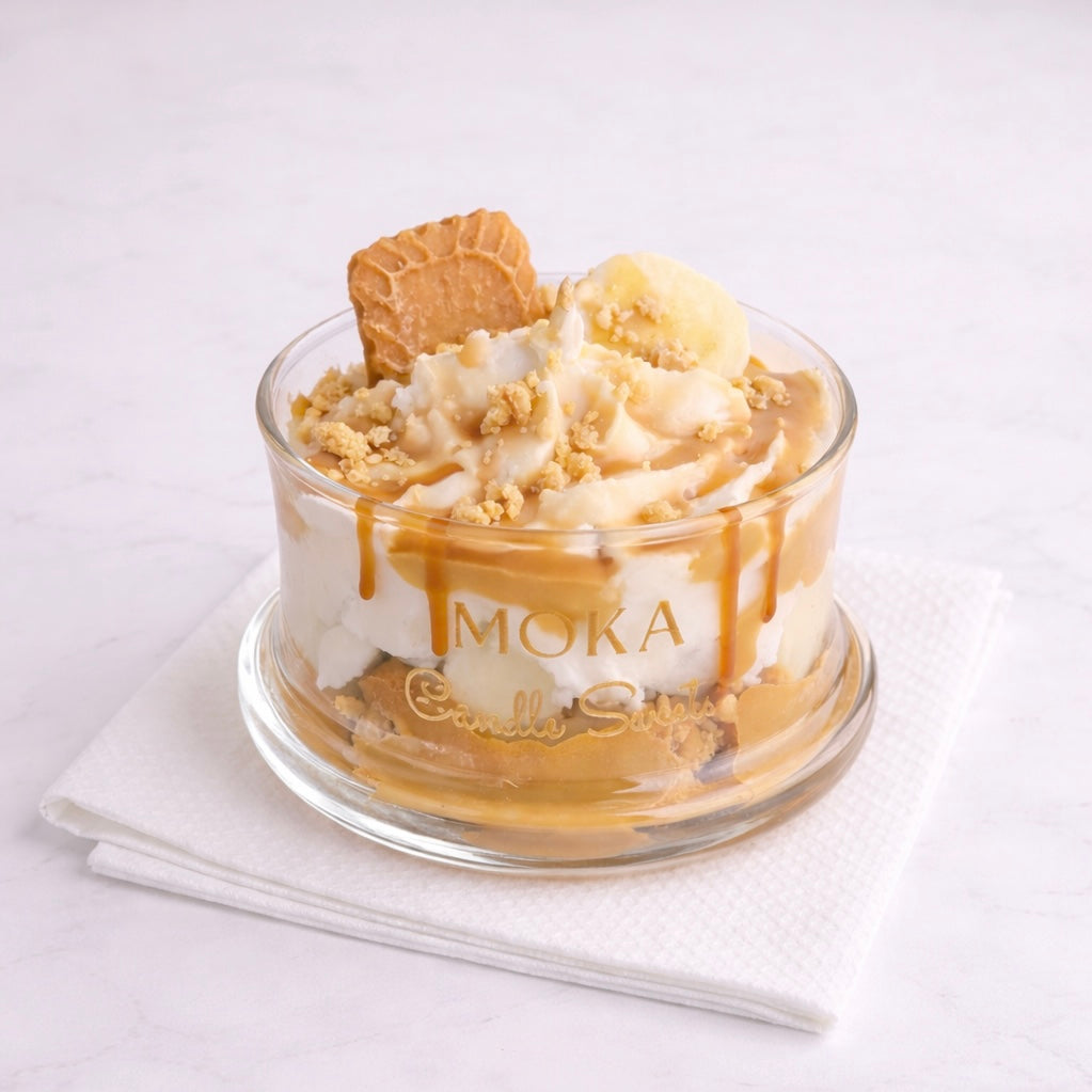 Banoffee Biscoff Dessert Candle