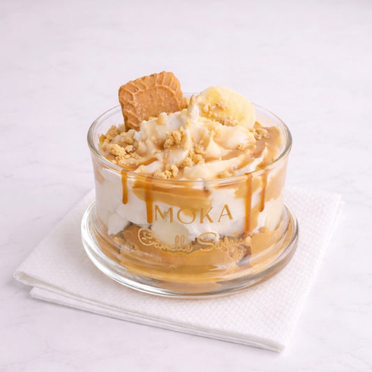 Banoffee Biscoff Dessert Candle