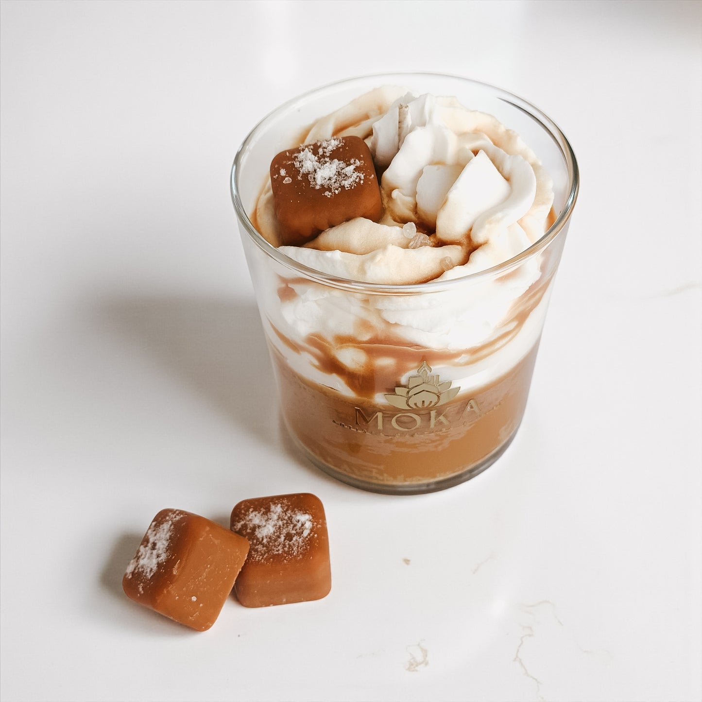 Salted Caramel Soy Candle