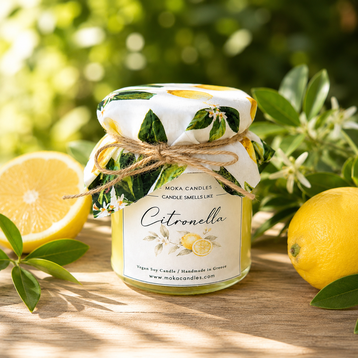 Citronella Soy Candle 🍋