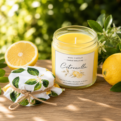 Citronella Soy Candle 🍋